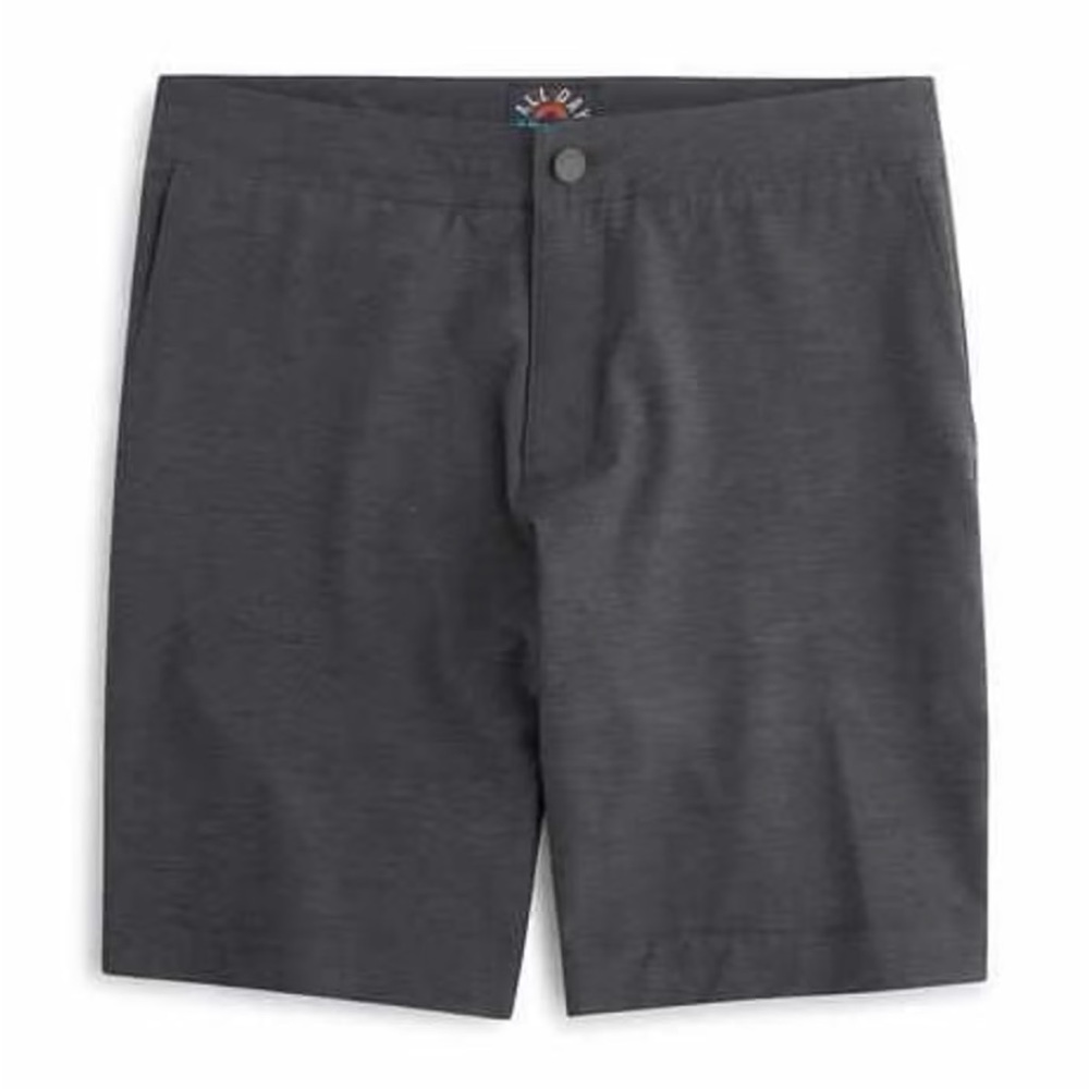NWT Faherty All Day Shorts Mens Size 32 Charcoal Gray